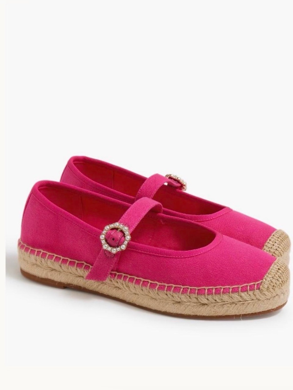 J.Crew Pink Low Platform shoes
